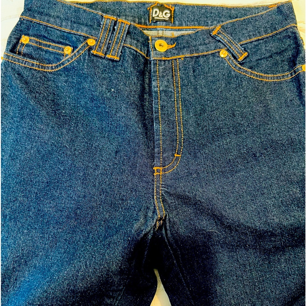 UNIQUE DOLCE & GABBANA Tight Jeans. Zipper in The Bottom. Brand New. European - Picture 5 of 15